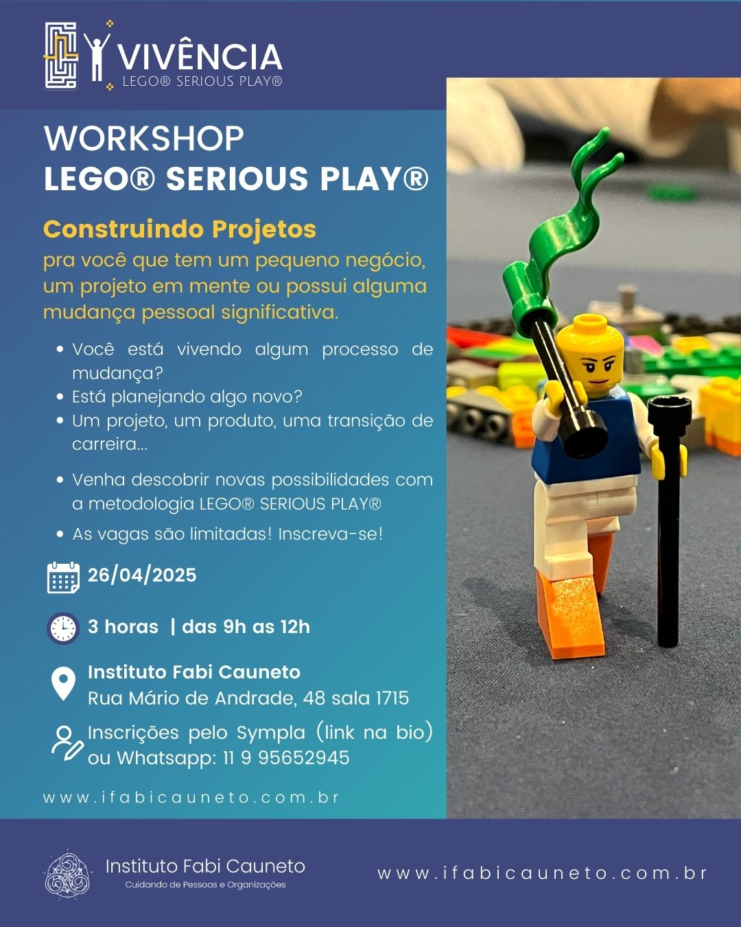 lego, LSP, Lego Serious Play, Workshop, projetos